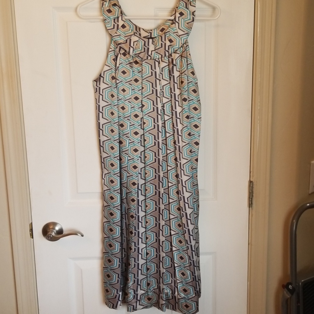 Geo print dress